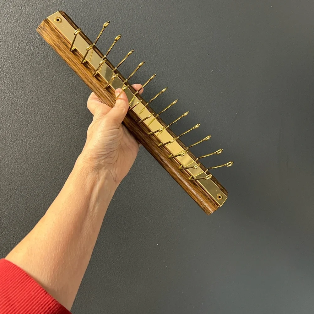 vintage tie rack enhance your